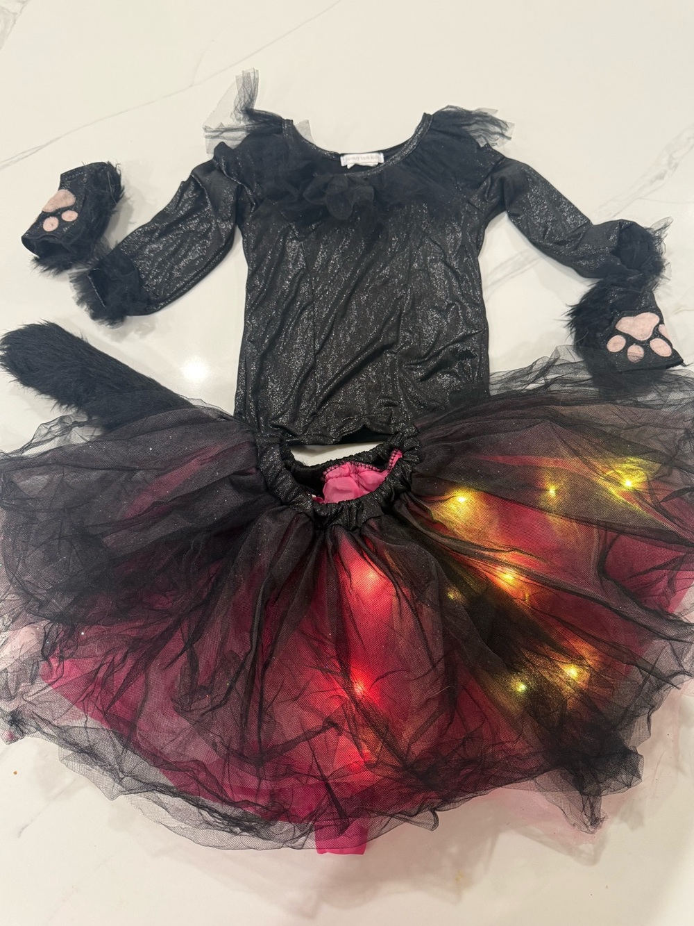 PBK Light Up Cat Tutu Costume